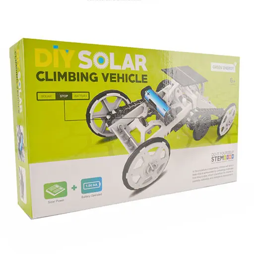 Конструктор позашляховик-скелелаз на сонячній батареї DYY008 Diy Solar White - фото 3