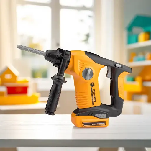 Іграшковий інструмент Otamanko Дриль з насадками жовта - фото 3