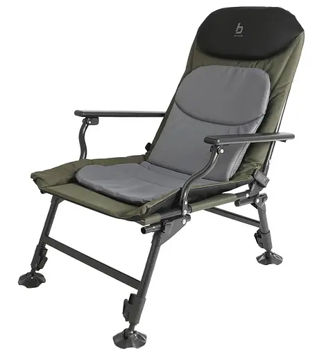 Кресло раскладное Bo-Camp Carp Black/Grey/Green (1204100) (DAS301460) - фото 2