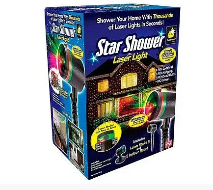 Лазерний проектор Star Shower Lazer light (для вулиці і вдома) Зірки - фото 4