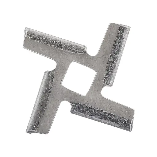 Комплект решетка в ручную мясорубку крупная (d наружн.=53 мм, d вн.=8 мм, отв=7 мм) и нож, ПААЗ 85749 - фото 6