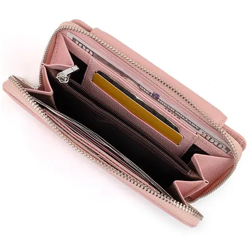 Кожаный женский кошелек ST Leather 19х9.5х2.5 см acs0015404 - фото 6