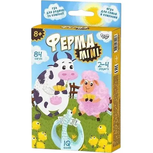Развлекательная настольная игра Danko Toys Ферма Mini G-FM-01 (2000904248612) - фото 1