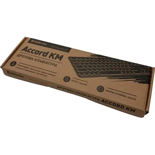 Клавіатура Defender Accord KM USB UA Black (450250) - фото 4