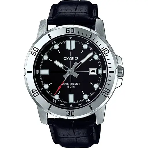 Наручний годинник Casio MTP-VD01L-1EVUDF Чорний