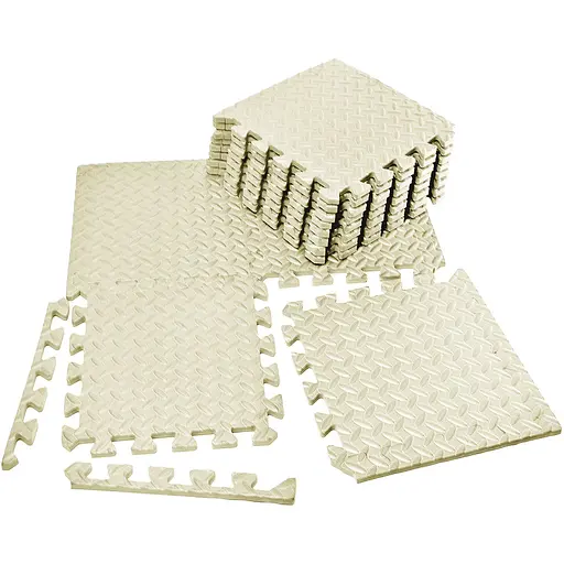 Мат-пазл EasyFit SwallowTail EVA 120х60х1 см татами ласточкин хвост Белый (EF-1950-30-W) - фото 1