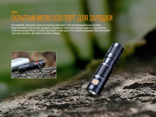 Фонарь ручной Fenix ​​E09R - фото 10