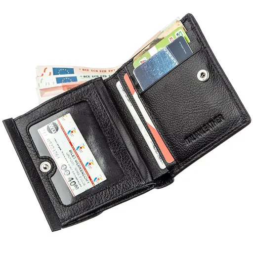 Кожаный женский кошелек ST Leather 10х10.5 см acs0015902 - фото 3