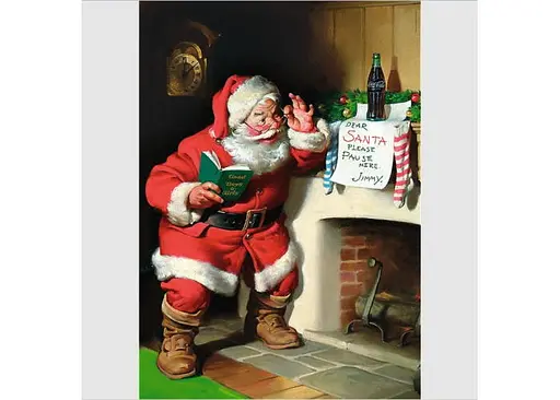 Пазл Trefl Санта Клаус у камина 1000 эл. (10922) - фото 2