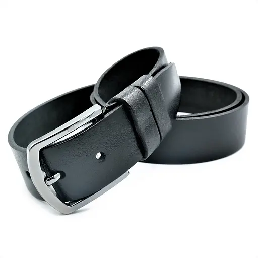 Кожаный ремень Weatro мужской 110-125х4 см acs0013396 - фото 2