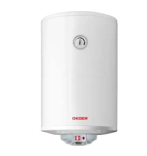 Водонагрівач Koer KWH.E03-50VW 50 л, 1500 Вт, мокрий ТЕН, вертикальний, циліндричний, білий (EK0107) - фото 1