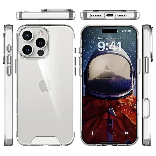 Чохол Epik TPU Space Case transparent для Apple iPhone 16 Pro Max 6.9 Прозорий - фото 3