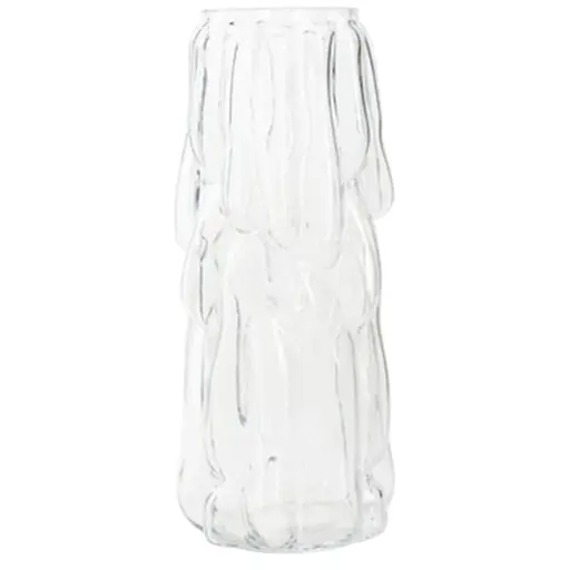 Ваза Lefard Oхin стеклянная 34х14 см (804-177) - фото 1