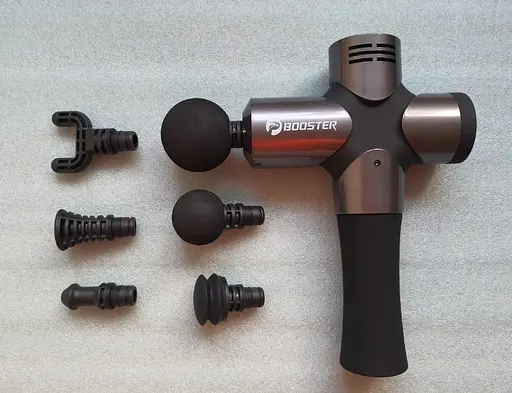Перкусійний масажний пістолет Booster pro 3 тригерних точок - фото 6