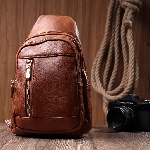 Слинг сумка для женщин Vintage из экокожи 18.5х29х8 см sum0026961 - фото 9