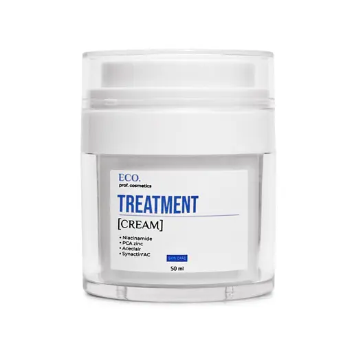 Ламелярный лечебный крем для жирной и комбинированной кожи Treatment cream Eco.prof.cosmetics 50 мл - фото 1