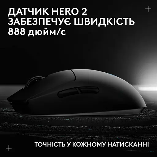 Мышка Logitech G Pro 2 Lightspeed Wireless Black (910-007295) - фото 11