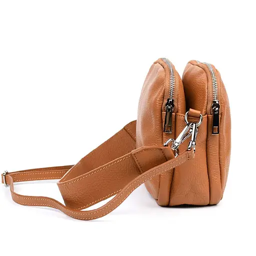 Кожаная женская сумка Virginia Conti 23х18х10 см sum0028546 - фото 10