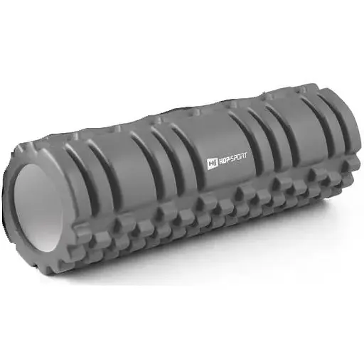 Роллер массажер (валик, ролик) Hop-Sport EVA 33 x 10см HS-A033YG серый