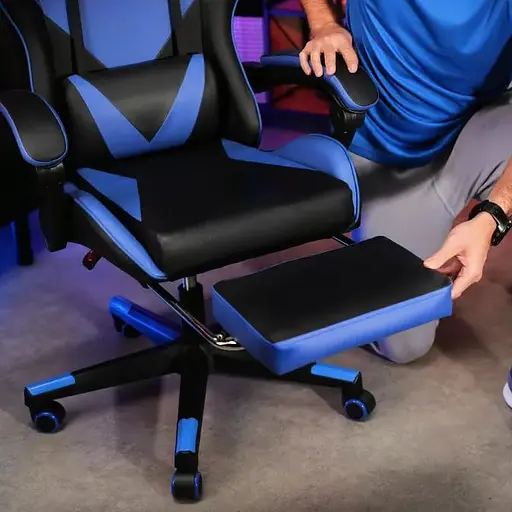 Геймерское кресло Di Volio Ragazo синий - фото 10