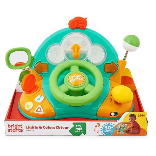 Іграшка музична Bright Starts Lights & Colors Driver (52178) - фото 5