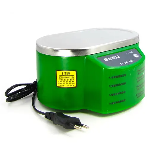 Ультразвуковая ванна Baku BK9030 с металлической крышкой (однорежимная 30W, 0.7L) - фото 2