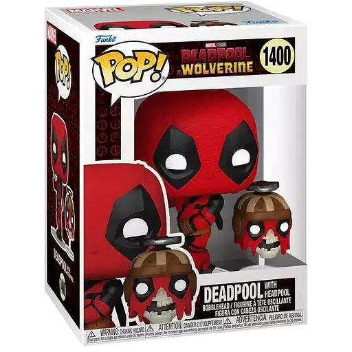 Фігурка Funko Pop Фанко Поп Марвел Дедпул Marvel Deadpool 10 см FP M D 1400 - фото 1