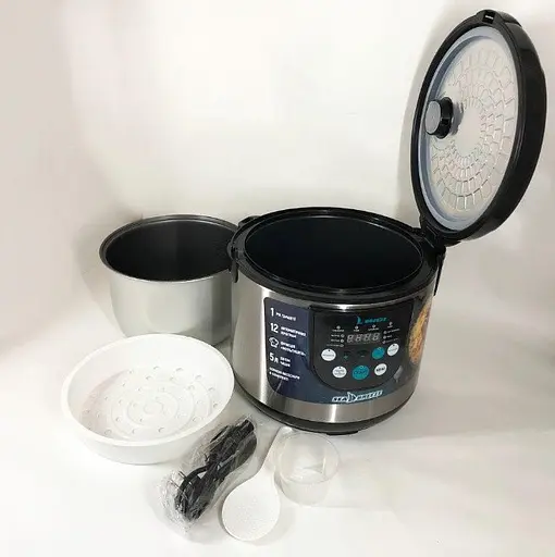 Багатофункціональна універсальна мультиварка Sea Breeze SB-044 з антипригарним покриттям 5 л 900 Вт - фото 5