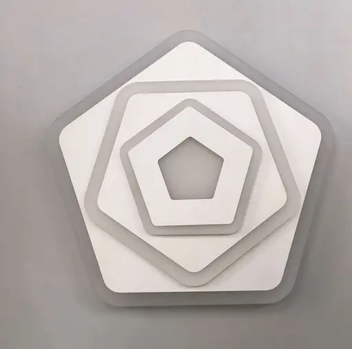 Минималистичный светильник LED для небольших комнат Line F Диаметр 30 см - фото 5