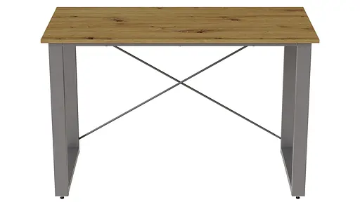Письмовий стіл Ferrum-decor Драйв 750x1000x700 Сірий метал ДСП Дуб Артізан 32 мм (FRD-103371) - фото 2