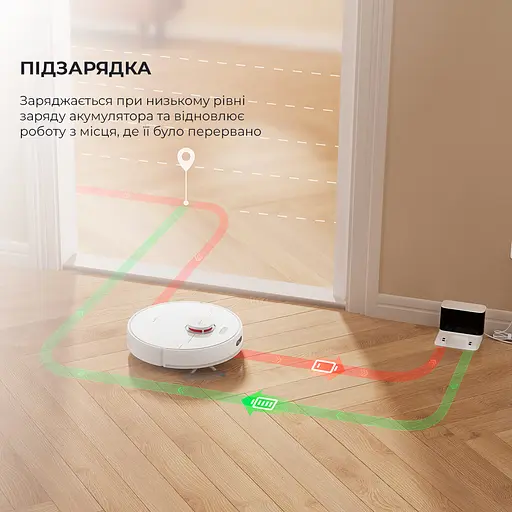 Робот-пылесос с влажной уборкой Dreame D9 MAX White - фото 5