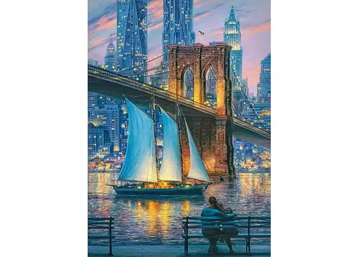 Пазл CherryPazzi Мечта для двоих в Нью-Йорке США 1000 эл. (30288) - фото 2