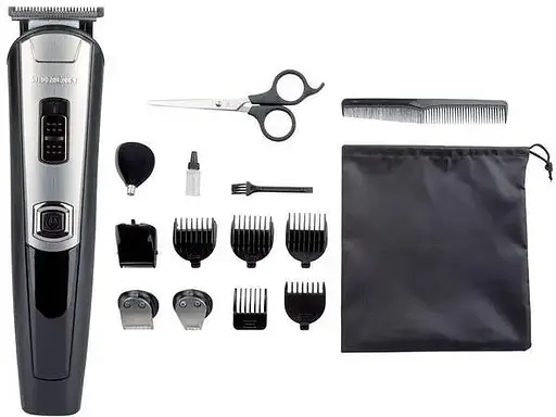 Акумуляторний триммер Silver Crest SHBS 3.7 C1 5в1 для волосся та бороди - фото 4