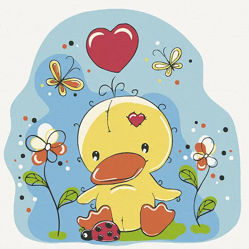 Картина за номерами. Art Craft "Каченя" 30х30 см 15533-AC