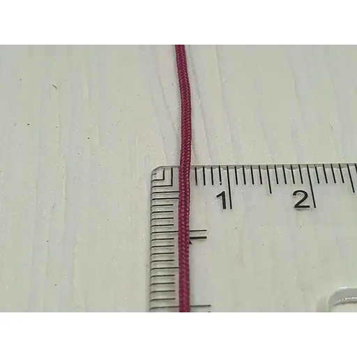 Ювелірний шнурок з текстилю Qvaliz з золотими вставками. 90600802КР 35 - фото 3