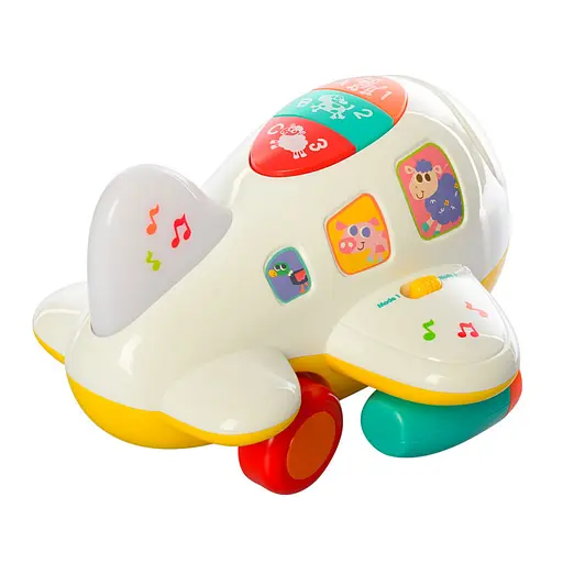 Детская игрушка Самолет Hola 6103 с музыкой и светом - фото 3