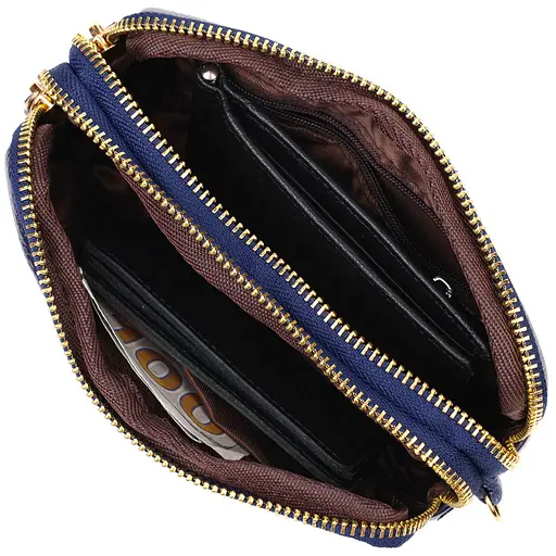 Клатч кожаный женский Vintage 17х9х4.5 см sum0022689 - фото 5