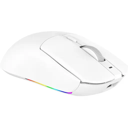 Игровая мышь Ajazz AJ-139W MC V2 Wireless/Bluetooth/USB ESports Gaming 12000dpi 35G White - фото 4