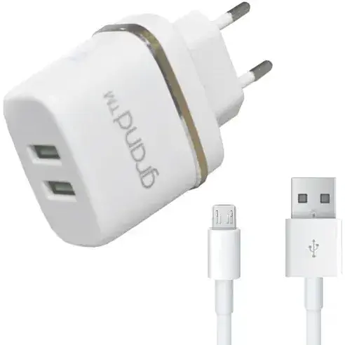 Високоякісне зарядне Grand 2 спідн-порти 2 USB адаптер живлення - фото 1
