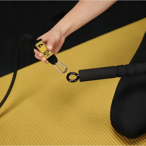 Палка гимнастическая с эспандерами Trex Sport TX-023TS 14-74кг - фото 9