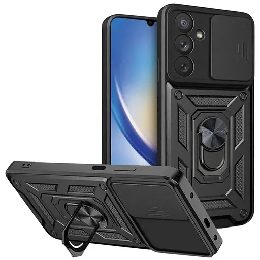 Чехол Ummi Camshield Serge Ring для Samsung Galaxy A56 5G Черный