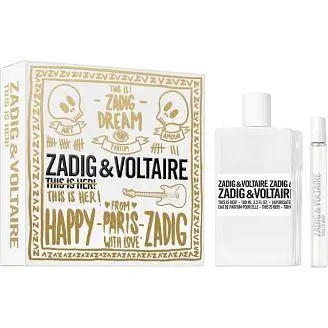 Набір Zadig Voltaire This is her 100 мл парфумована вода, 10 мл парфумована вода - фото 1