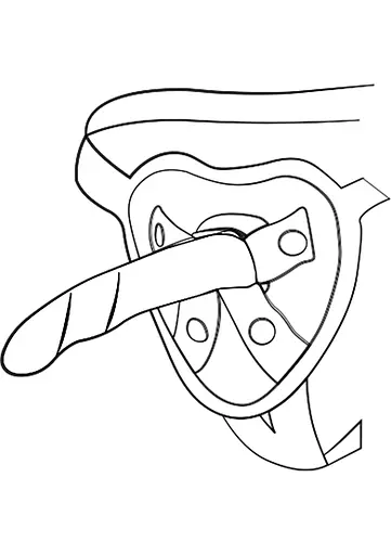 Фалоімітатор Romp Piccolo 14 см блакитний - фото 10