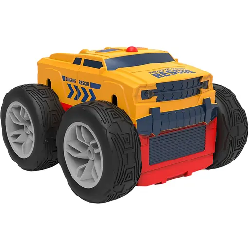 Машинка игрушечная Revolt Rescue Racers на радиоуправлении двухсторонняя оранжево-красная (TG1009ORANGE) - фото 2