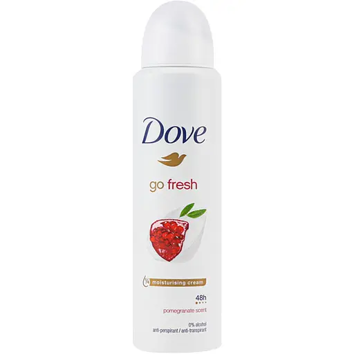 Антиперспірант Dove Go fresh Свіжість граната та лимонної вербени аерозоль 150 мл - фото 1