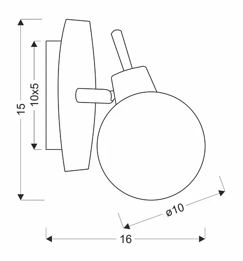 Бра Candellux 21-16324 Lentini - фото 3