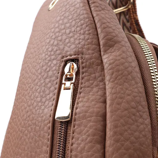 Женская сумка Vintage с одним плечевым ремнем из крупнозернистой экокожи 17х29х9 см sum0026945 - фото 5