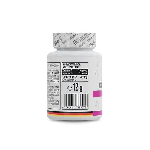 Коензим Q10 MST Coenzyme Q10 200 mg, 30 капсул для здоров'я серця - фото 2