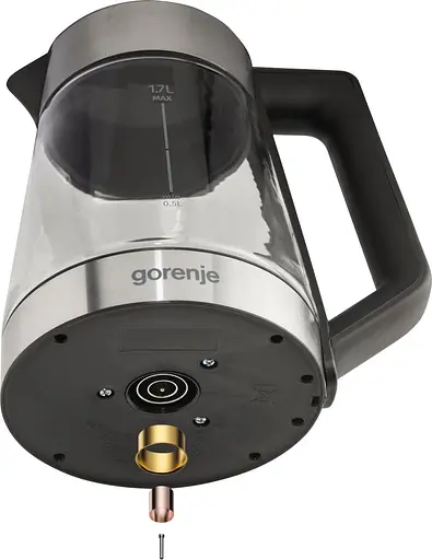 Gorenje Електрочайник 1.7 л, 2,200 Вт, скло, нерж - фото 5