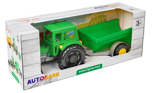 Іграшка Tigres Трактор Фермер с причепом в асортименті (39348) - фото 7